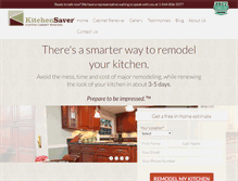 Tablet Screenshot of kitchensaver.com